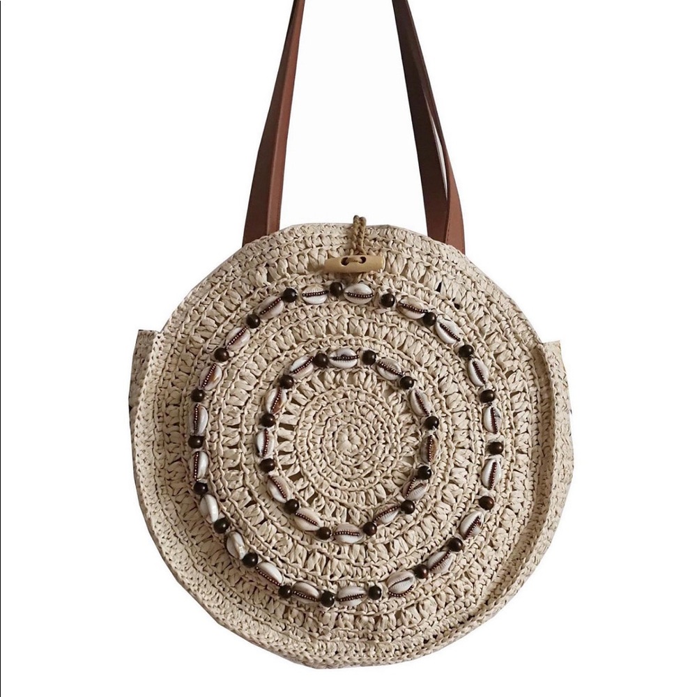 INC Shell Circle Tote
